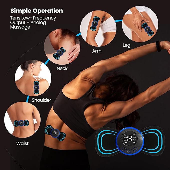 Mini Pulse Masajeador Eléctrico